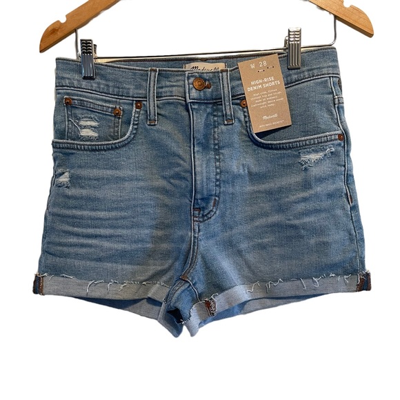 Madewell Shorts New Madewell Relaxed Womens Denim Shorts High Rise